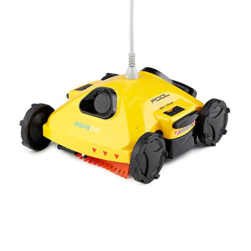 Aquabot AJET122 Pool Rover S2-50 Robotic Pool Cleaner for Above-Ground and Small In-Ground Pools