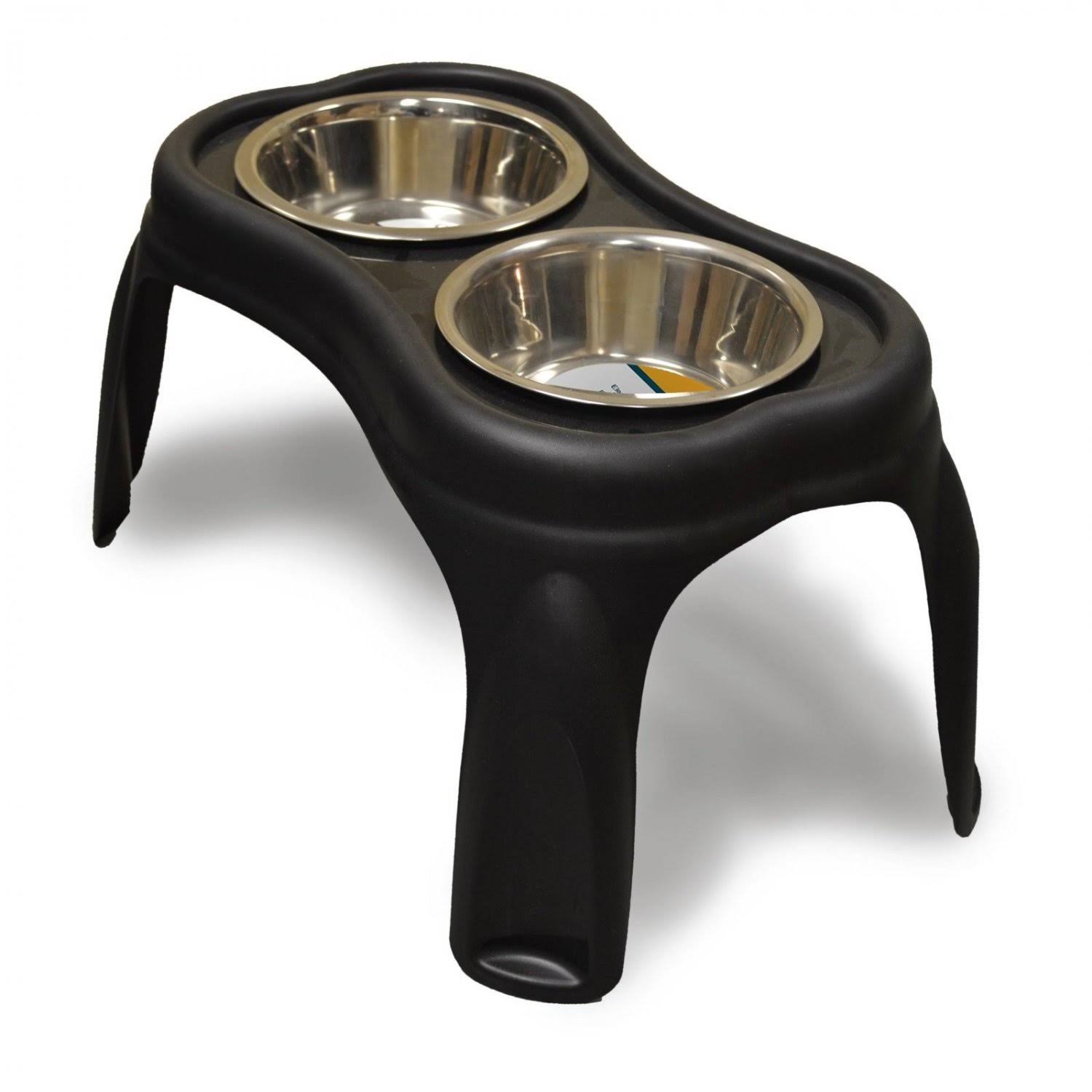 OurPets Elevated Bone Feeder Raised Dog Bowls Feeding Station