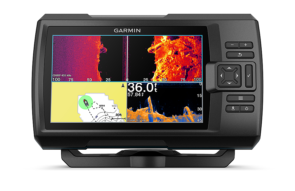 2026 Garmin – STRIKER Vivid 7sv Fishfinder GPS – Black