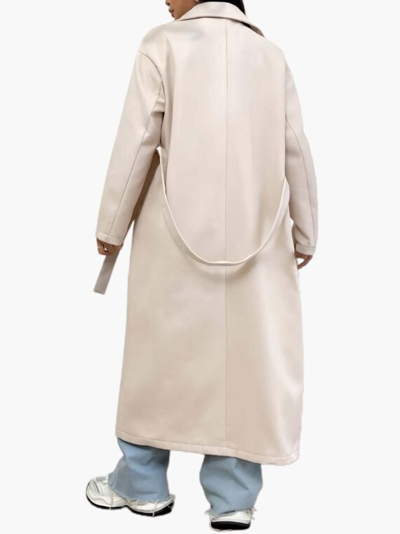2026 Lapel Collar Wool Blend Coat FR3