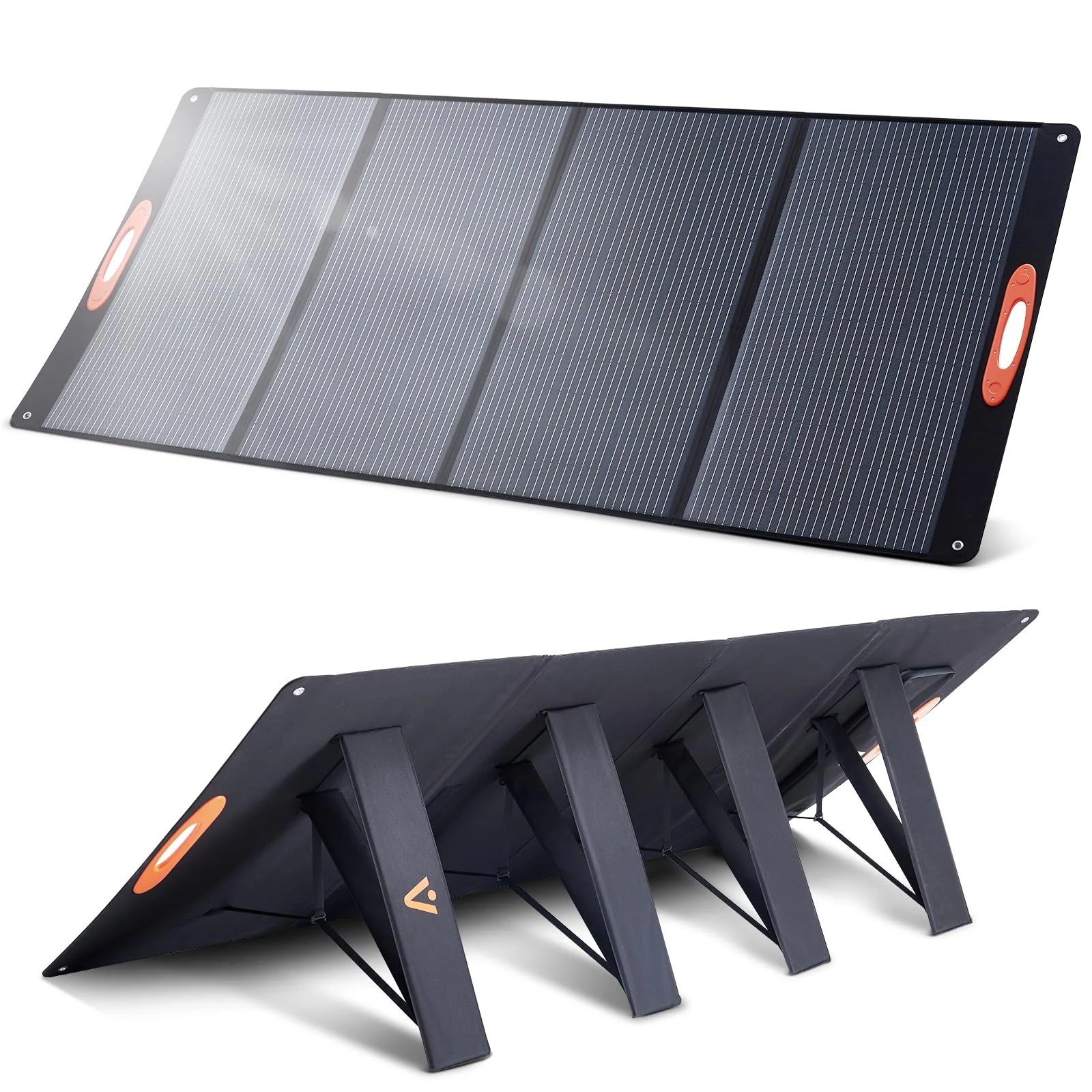 Garvee 420W Portable Solar Panels, Foldable Solar Panel with MC4 Output for 99% Power Station/RV for Camping Home Blackout Folding Panel