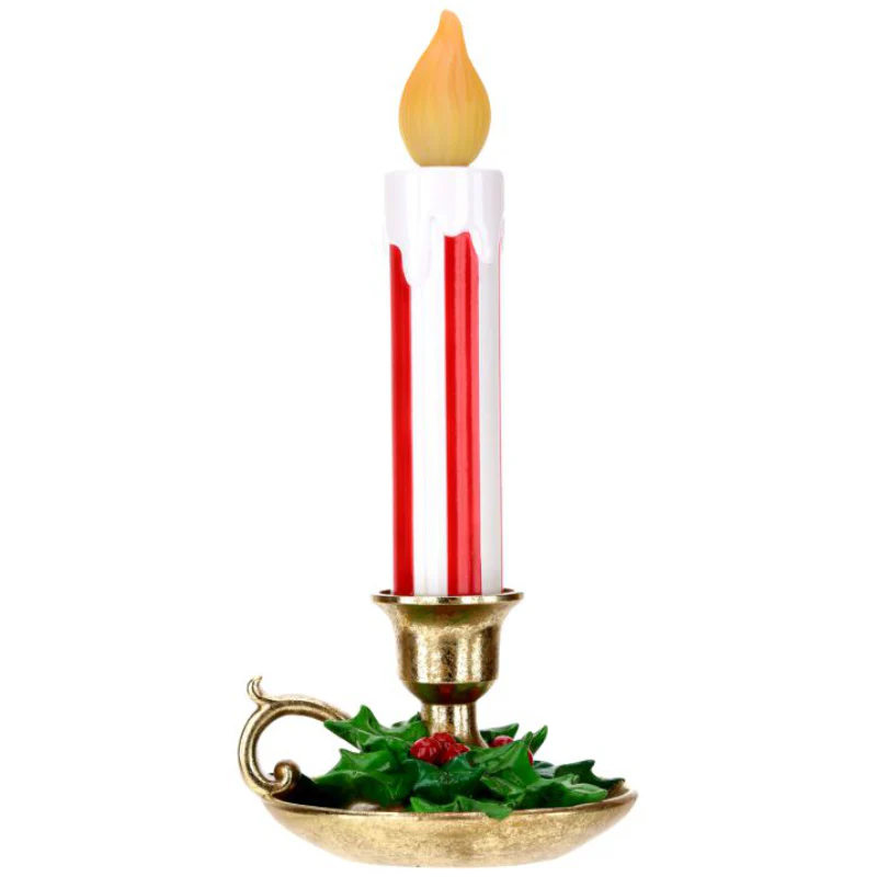 Lighted Christmas Candle Tabletop, 14