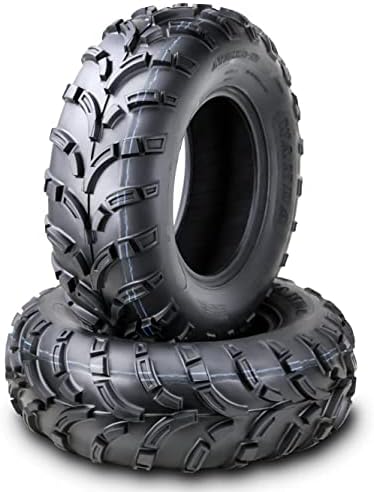 2026 WANDA ATV/UTV Tires 25×8-12 25x8x12 6-Ply Light Mud Tires  Set 2-10243