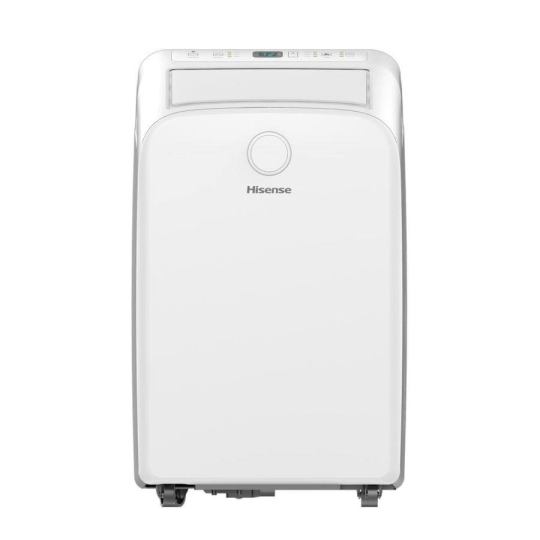 2026 Hisense 7500-BTU Doe (12000-BTU Ashrae) 115-Volt White Portable Air Conditioner | AP1219CR1W