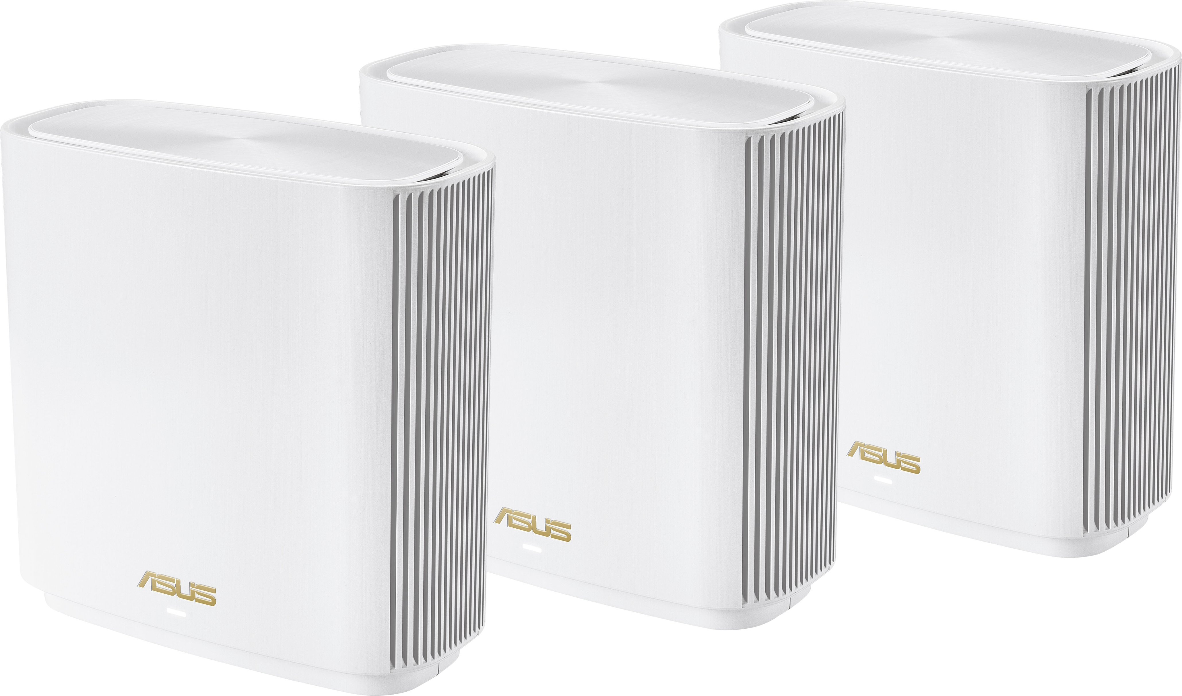 2026 ASUS – ZenWiFi AXE7800 WiFi 6E Tri-band Mesh Router (3-Pack) – White