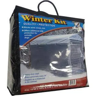 Lucky Dog Windscreen/Shade Cloth Grommets Plastic Ties Included 34 ft. x 57 in.