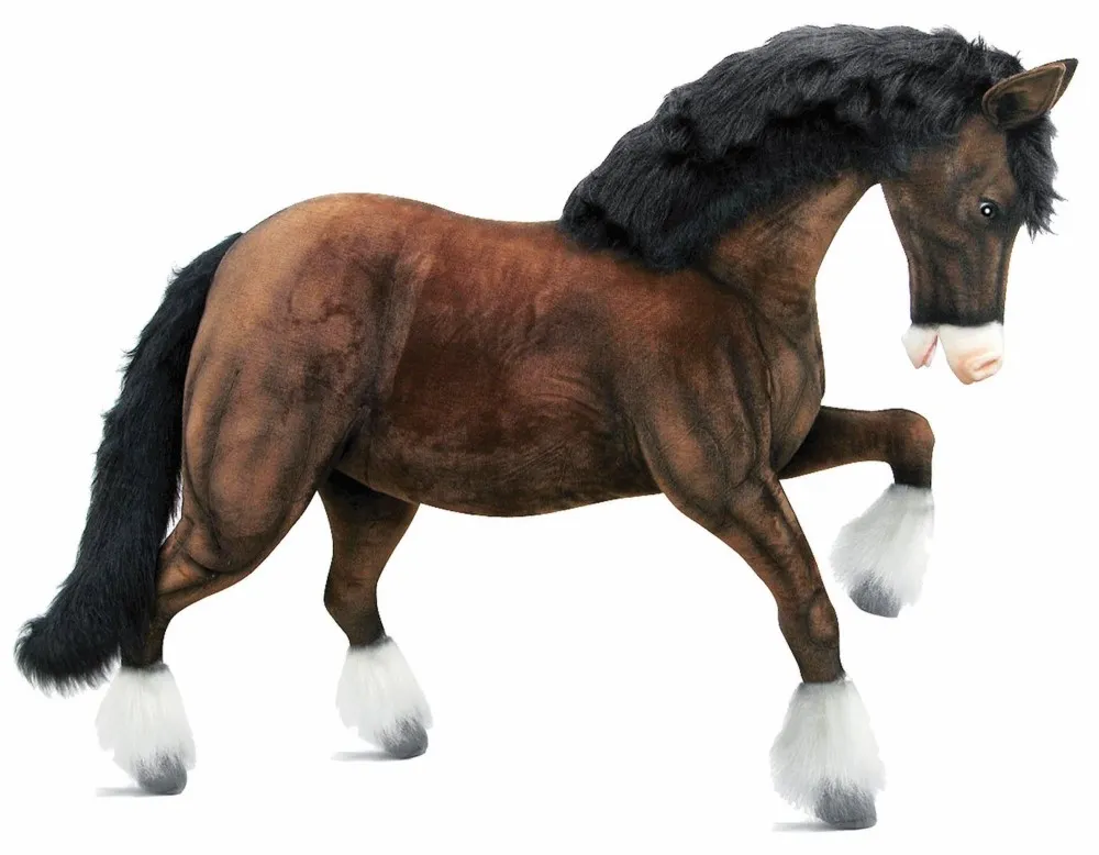 Clydesdale Prancing 160 cm.L