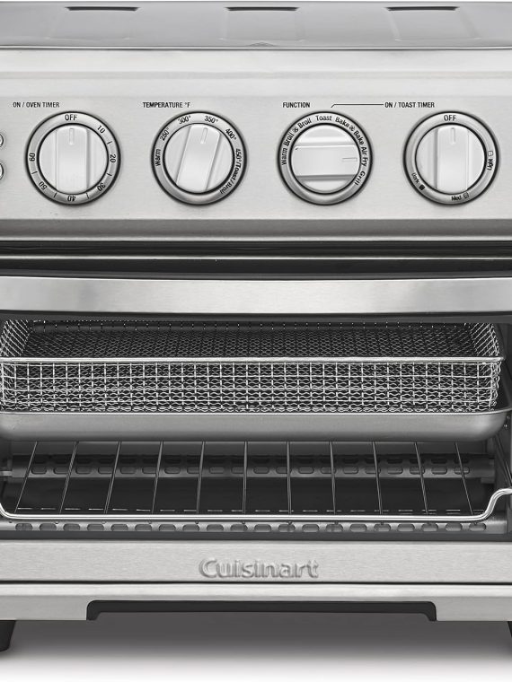 2026 Cuisinart Air Fryer + Convection Toaster Oven  8-1 Oven with Bake  Grill  Broil & Warm Options  Stainless Steel  TOA-70