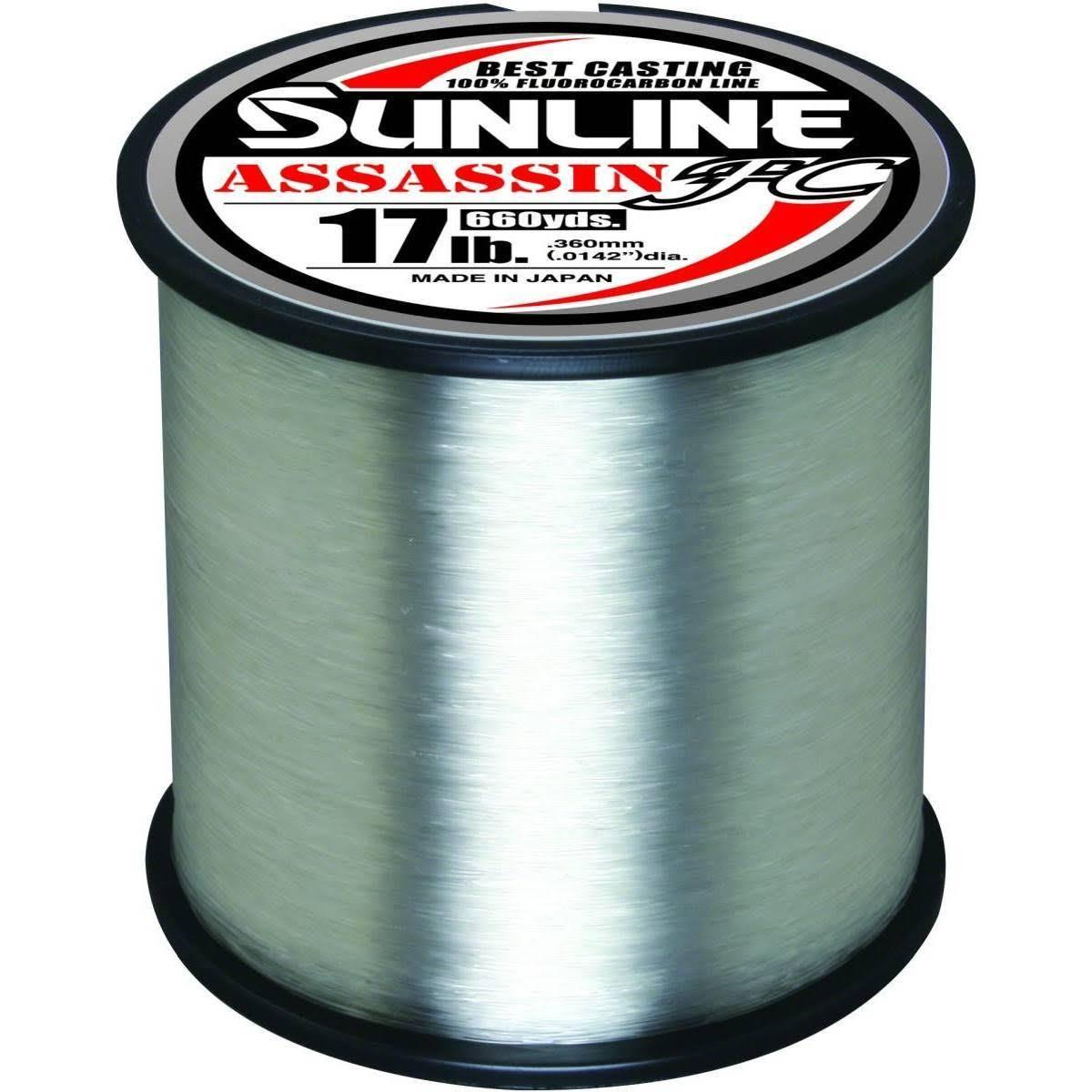 Sunline Assassin FC Fluorocarbon Line Clear 660 Yards 15 Pound