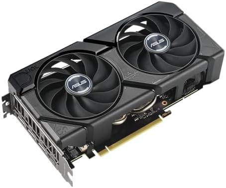 2026 ASUS Dual GeForce RTXTM 4060 EVO OC Edition 8GB GDDR6 (PCIe 4.0  8GB GDDR6  DLSS 3  HDMI 2.1a  DisplayPort 1.4a  Axial-tech Fan Design  0dB Technology  Dual BIOS  Auto-Extreme Technology  and More)