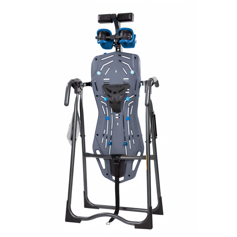 Teeter FitSpine X1 Inversion Table with Back Pain Relief DVD, Gray
