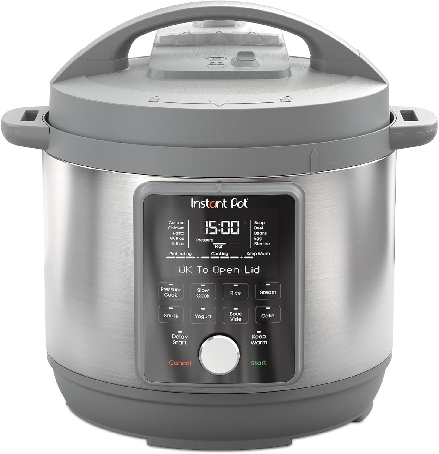 2026 Instant Pot Duo Plus  6-Quart Whisper Quiet 9-in-1 Electric Pressure Cooker  Slow Rice Steamer  Sauté  Yogurt Maker  Warmer & Sterilizer  Free App with 800+ Recipes  Stainless Steel