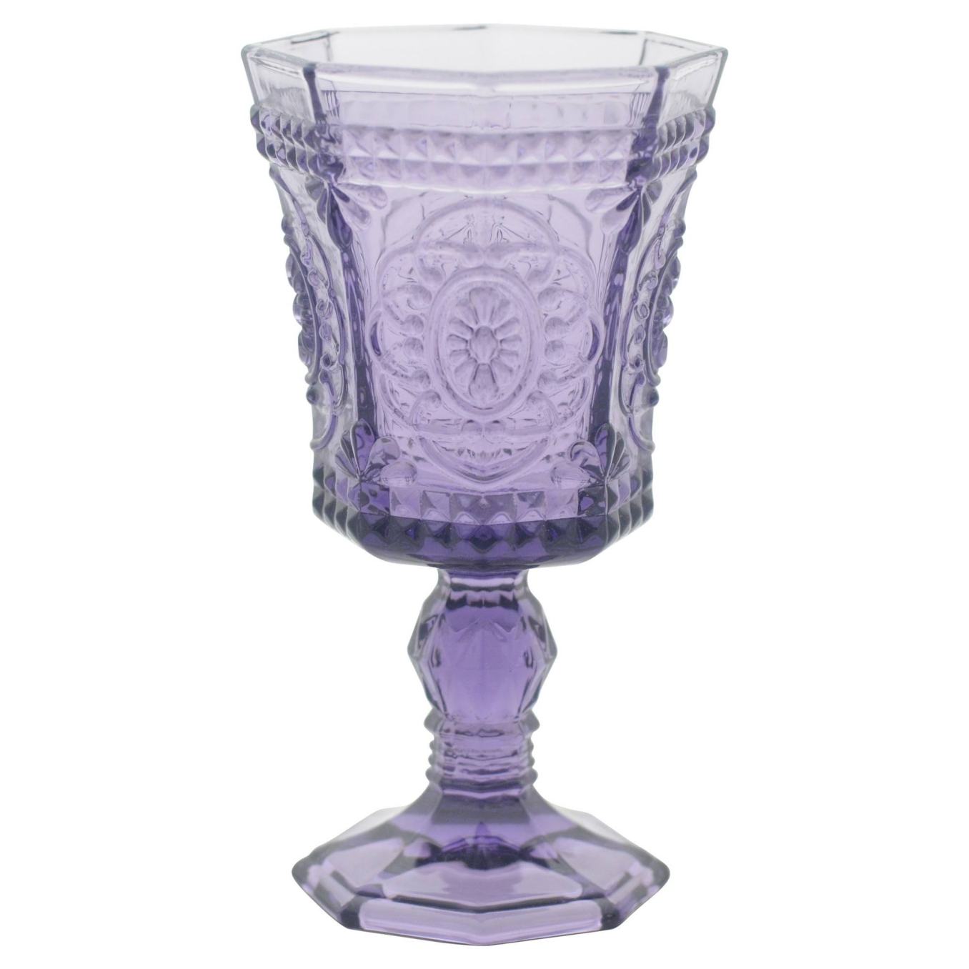 10 Strawberry Street VAT-RW-AME 8 oz Vatican Red Wine Glass, Amethyst