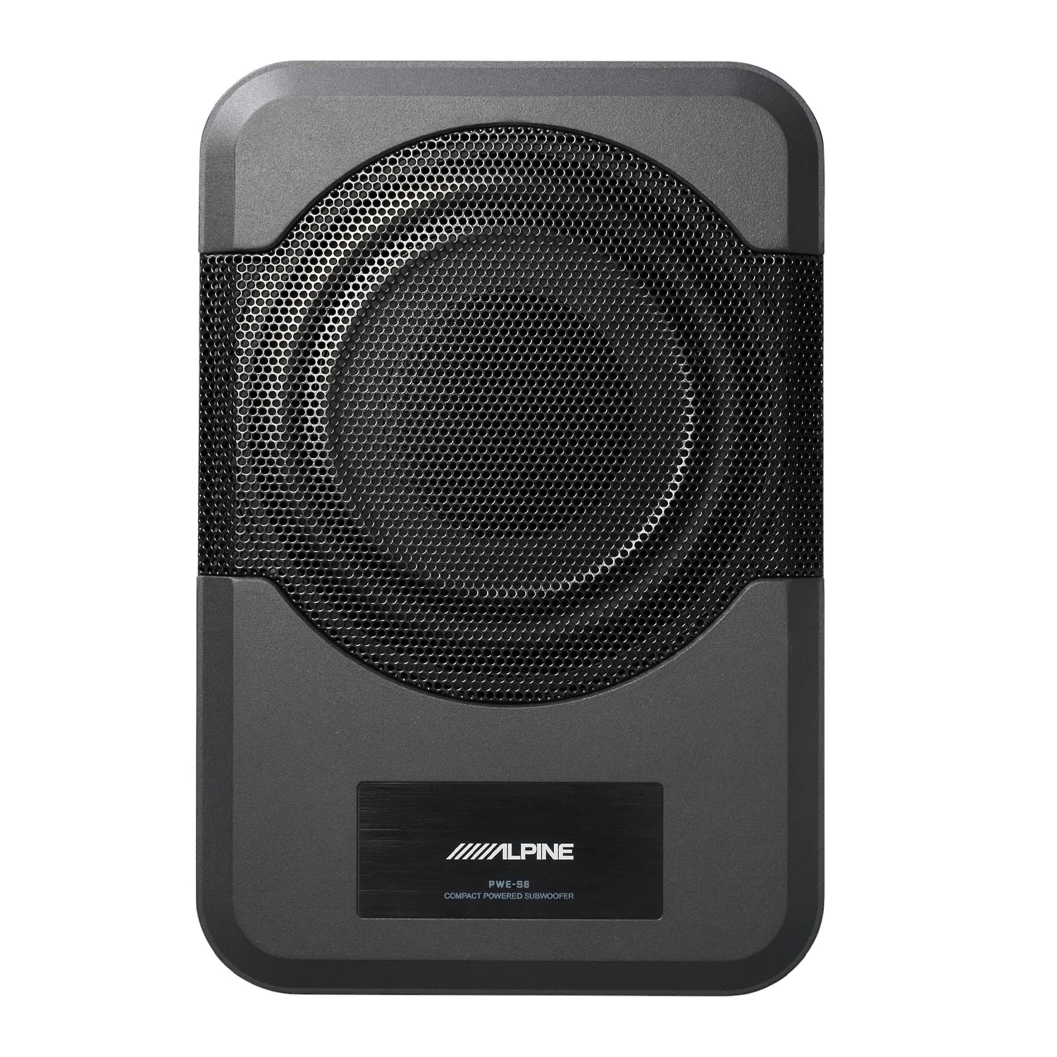 Alpine PWE-S8, Compact Shallow Mount Powered 8
