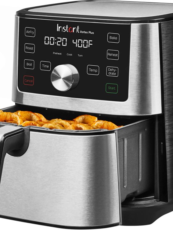 2026 Instant Pot – 6 Quart Vortex Plus 6-in-1 Air Fryer – Stainless Steel