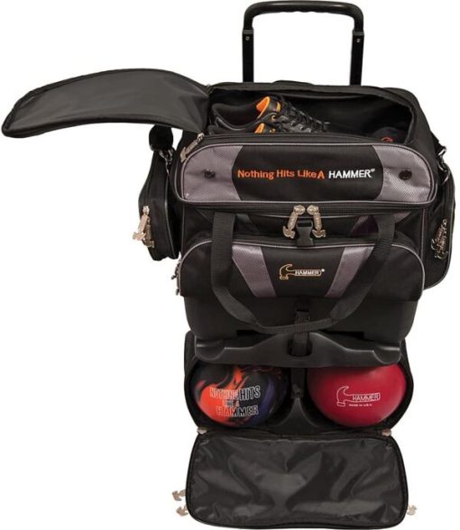 2026 Premium 4-Ball Stackable Bowling Bag