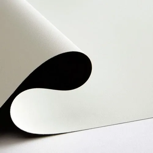 Carls ProWhite Projector Screen Material (4:3 | 93×124 | 155-in | Rolled) Wall Mount or Roll Down DIY Movie Screen, Dark Environment, Controlled Light, Non-Tension, White, Gain 1.1