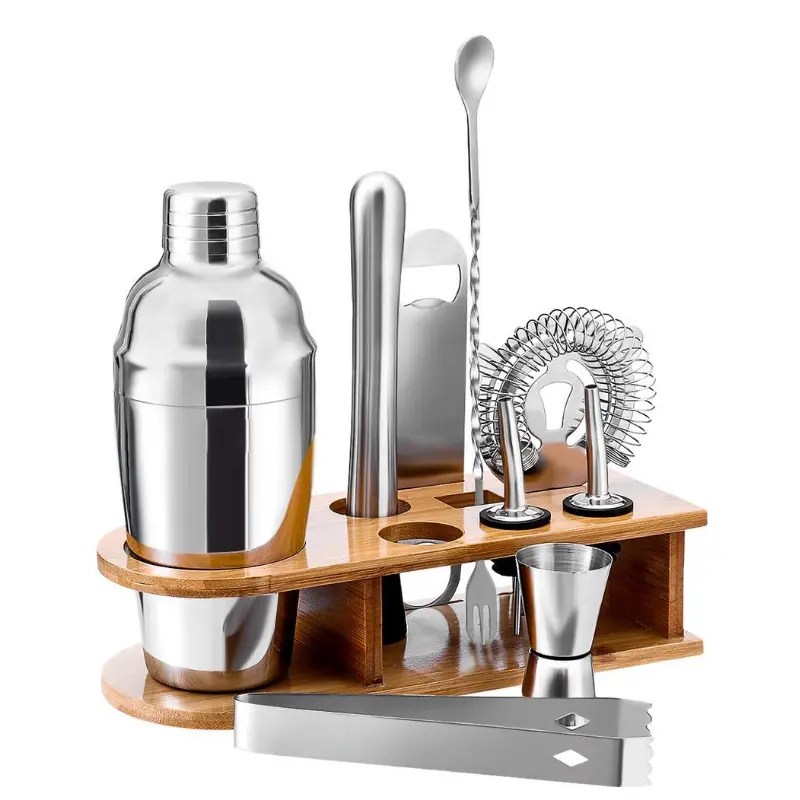 All In One Cocktail Shaker Bartender Kit 11 pcs