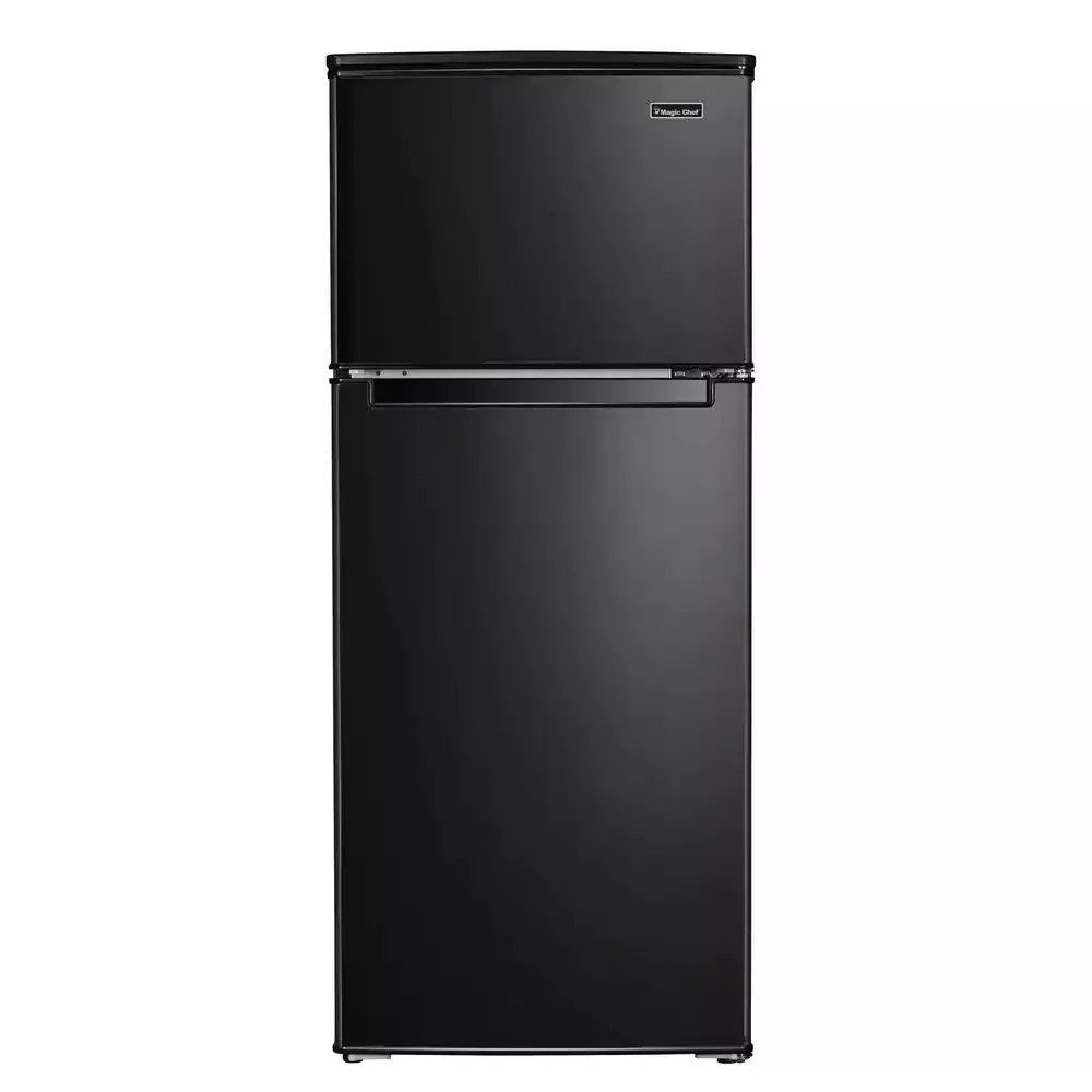 2026 4.5 cu. ft. 2 Door Mini Refrigerator in Stainless Look with Freezer