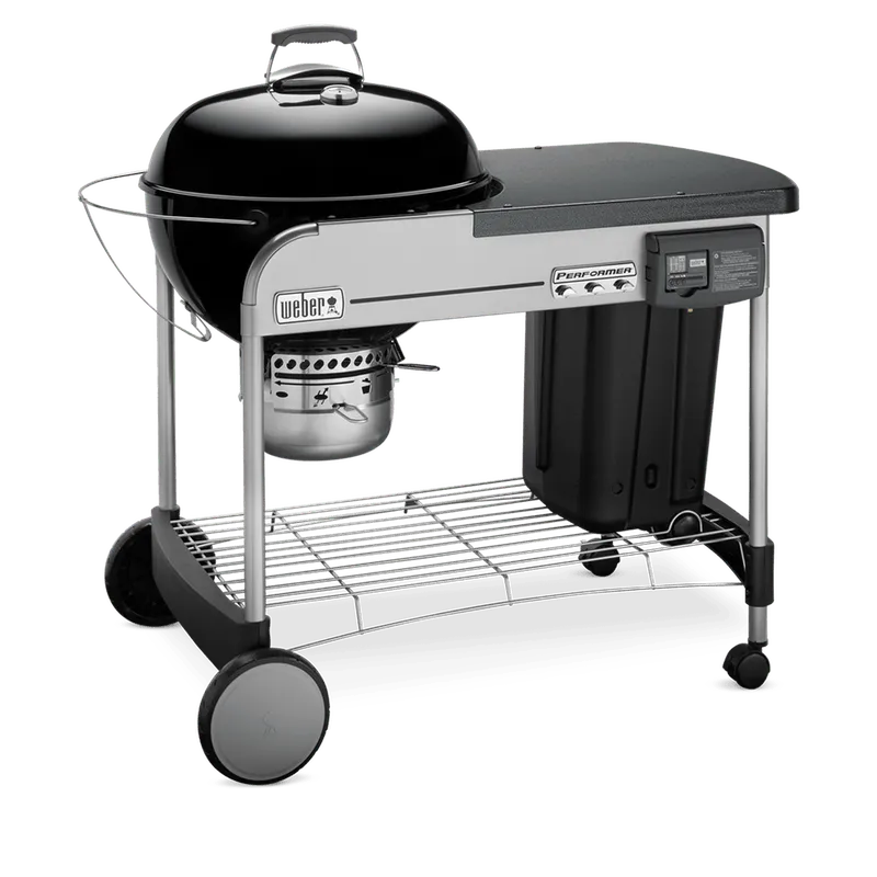Weber Performer Deluxe 22′ Black Charcoal Grill