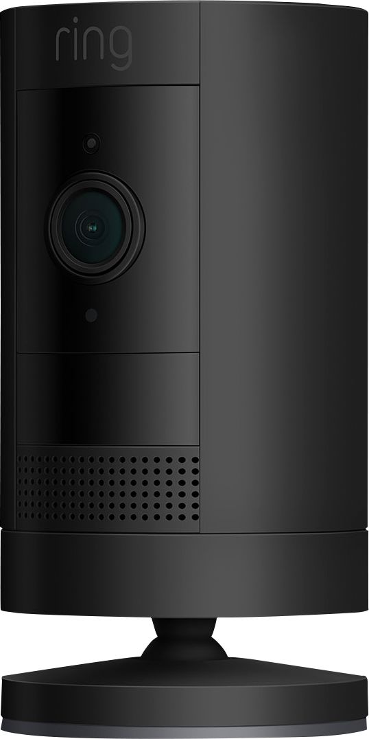 2026 Ring – Stick Up Indoor/Outdoor Wire Free 1080p Security Camera – Black
