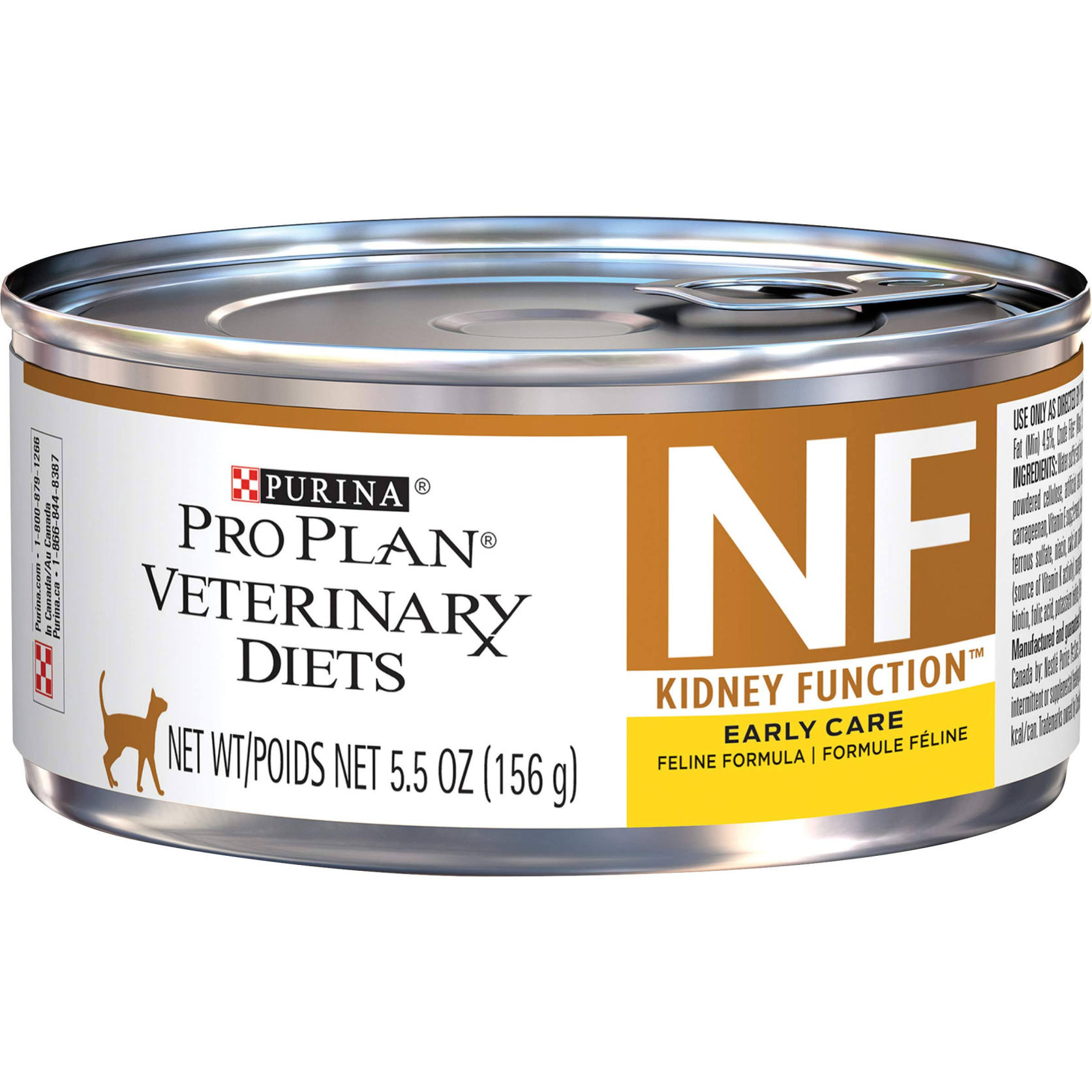 Purina Pro Plan Veterinary Diets NF Kidney Function Early Care Formula Canned Cat Food, 5.5-oz, Case of 24