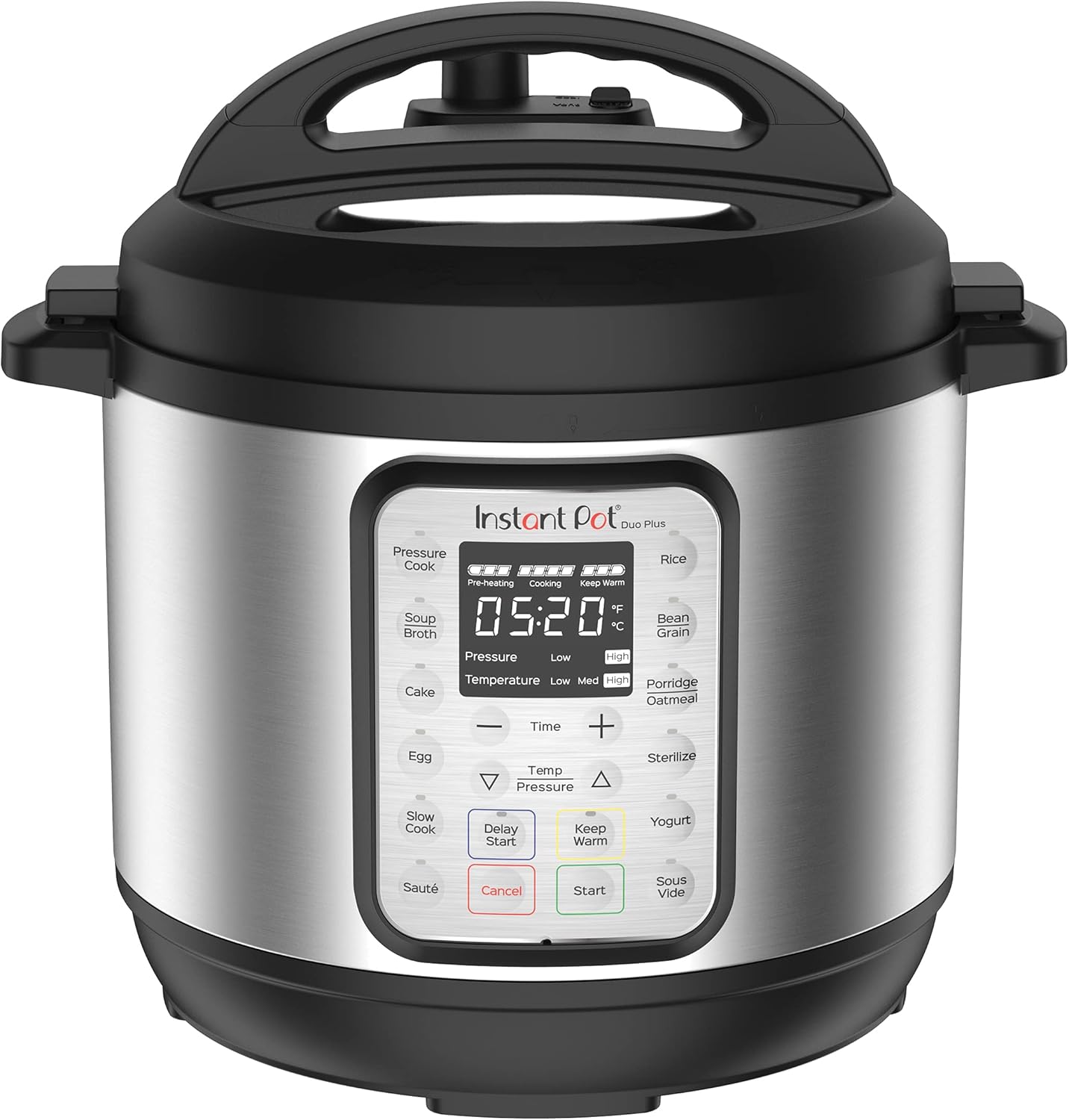 2026 Instant Pot Duo Plus 9-in-1 Electric Pressure Cooker  Slow Cooker  Rice Cooker  Steamer  Sauté  Yogurt Maker  Warmer & Sterilizer  Includes App With Over 800 Recipes  Stainless Steel  6 Quart