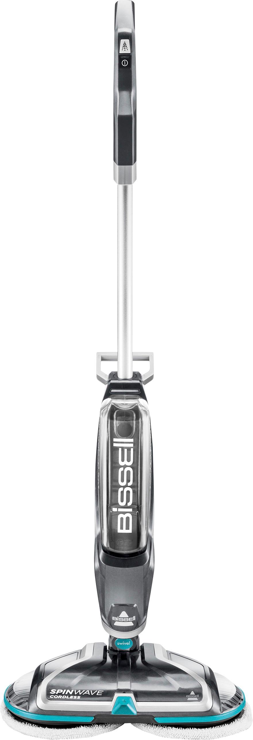2026 BISSELL – SpinWave Cordless Powered Mop – Titanium/Electric Blue