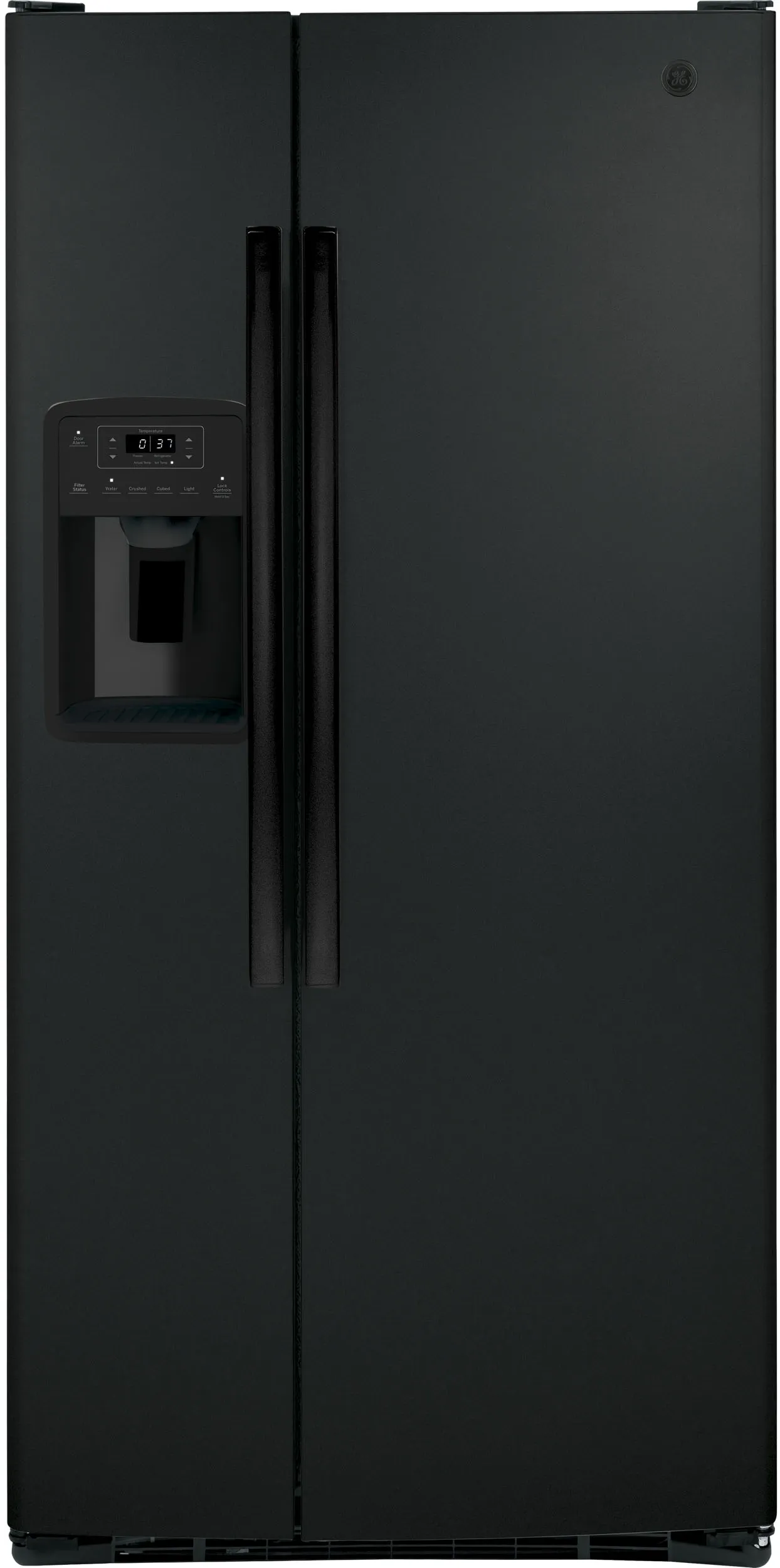 GE APPLIANCES GSS23GGPBB side by side freestanding refrigerator