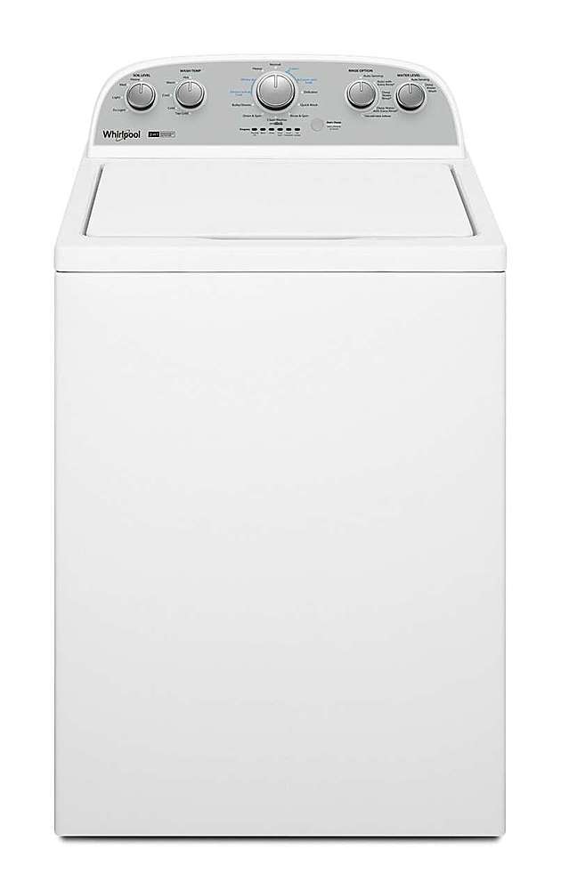 2026 Whirlpool – 3.8 Cu. Ft. High Efficiency Top Load Washer with 2 in 1 Removable Agitator – White