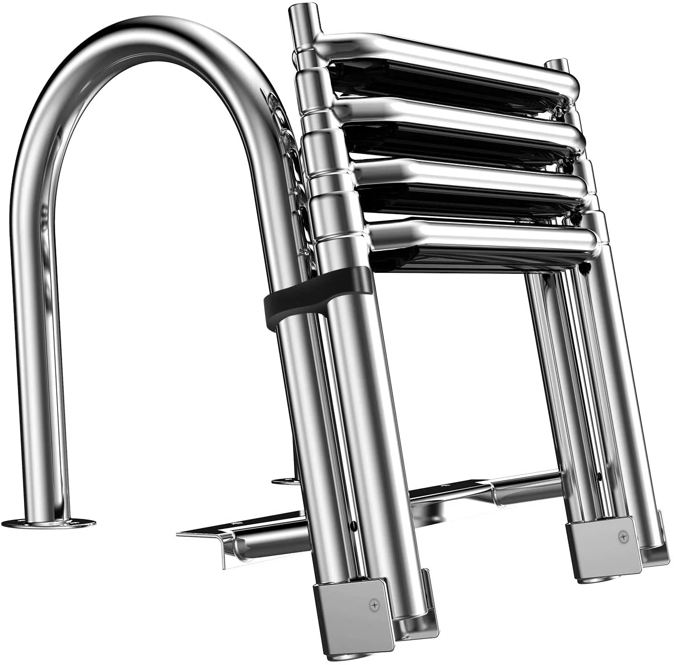 4 Step Pontoon Boat Ladder