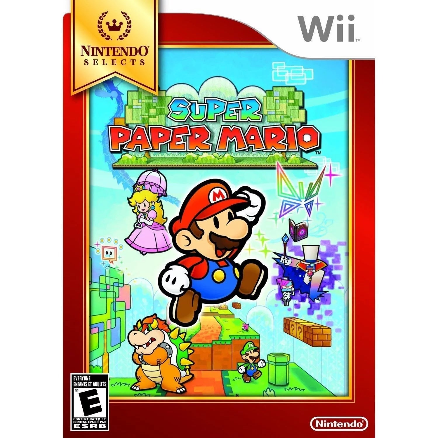 2026 Super Paper Mario – Nintendo Selects [Nintendo Wii, NTSC, Platformer Action] NEW