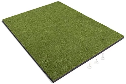 GoSports Golf Hitting Mats - Artificial Turf Mat for Indoor/Outdoor Practice