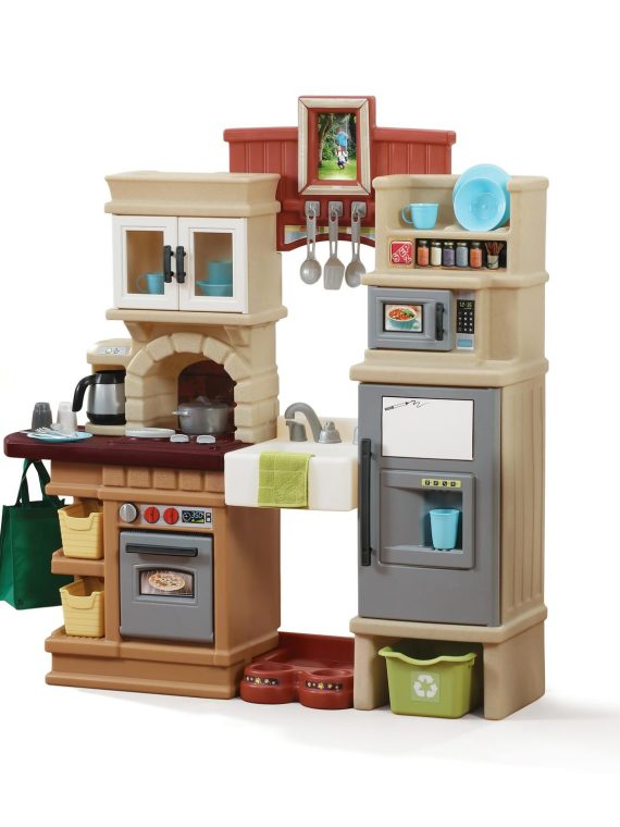 2026 Step2 Heart of the Home Play Kitchen With 41 Piece Accessory Play Set