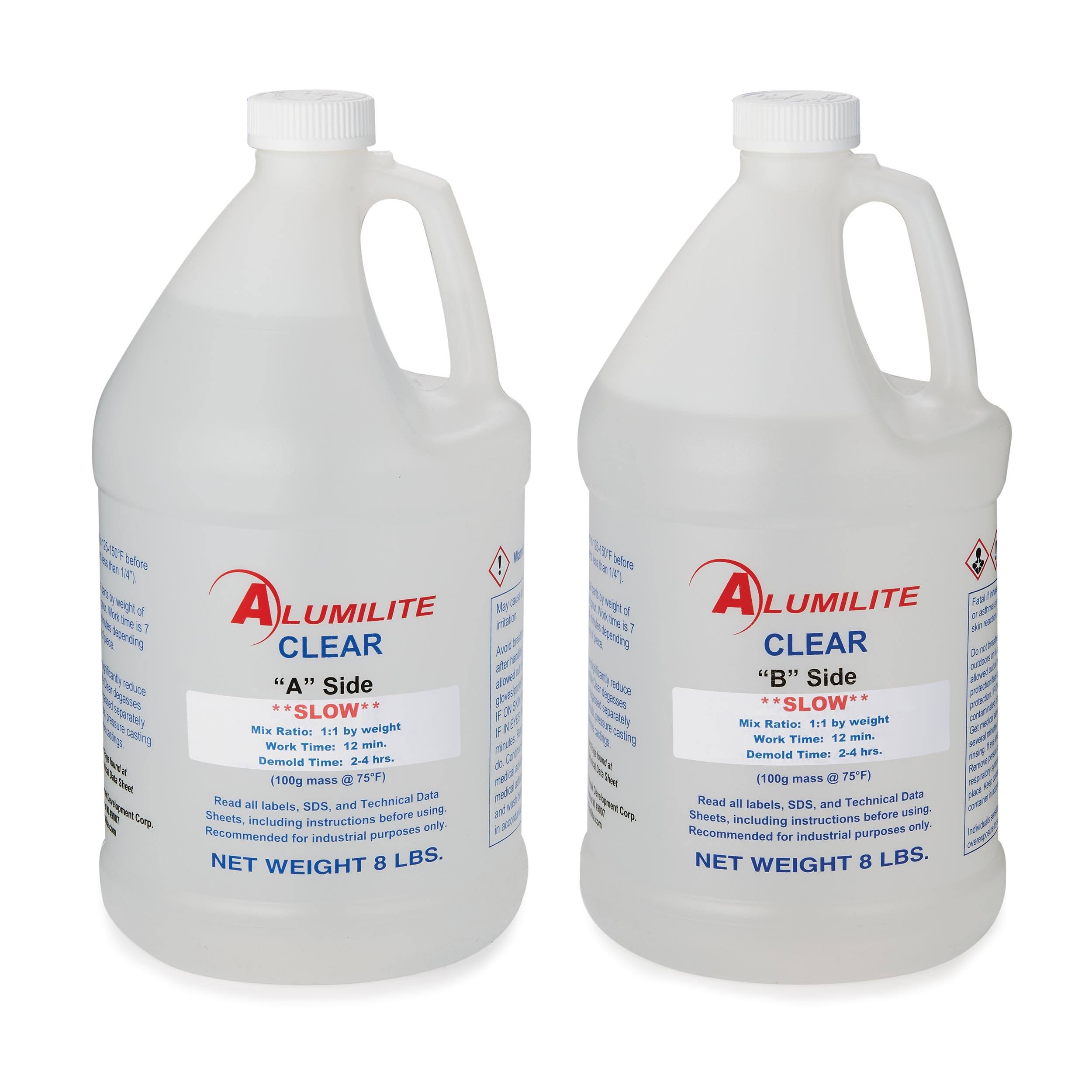 Alumilite Clear (Slow) 12 Minute Casting Resin 16 Pound Kit - Woodcraft 10141