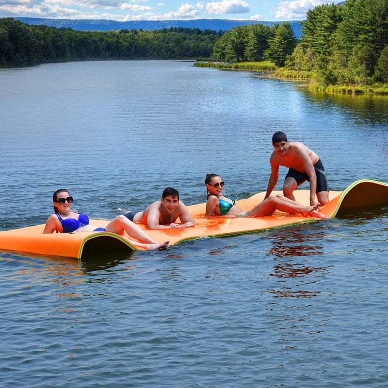 12' x 6' 3 Layer Tear-Resistant XPE Foam Floating Water Pad