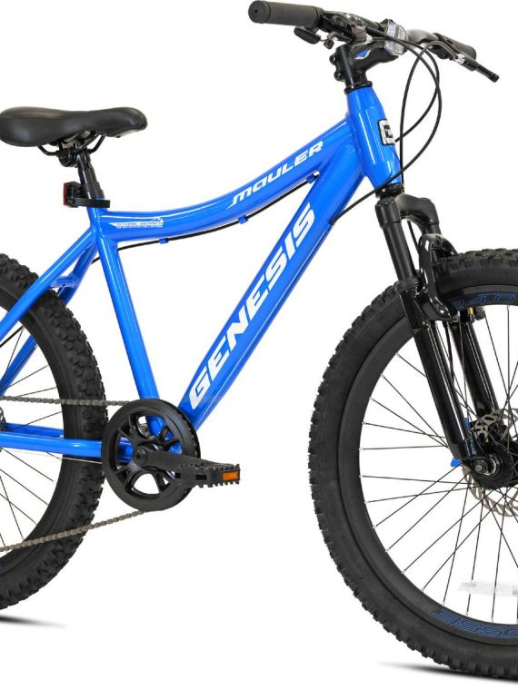 2026 Genesis 24 Mauler Boy’s Mountain Bike, Blue