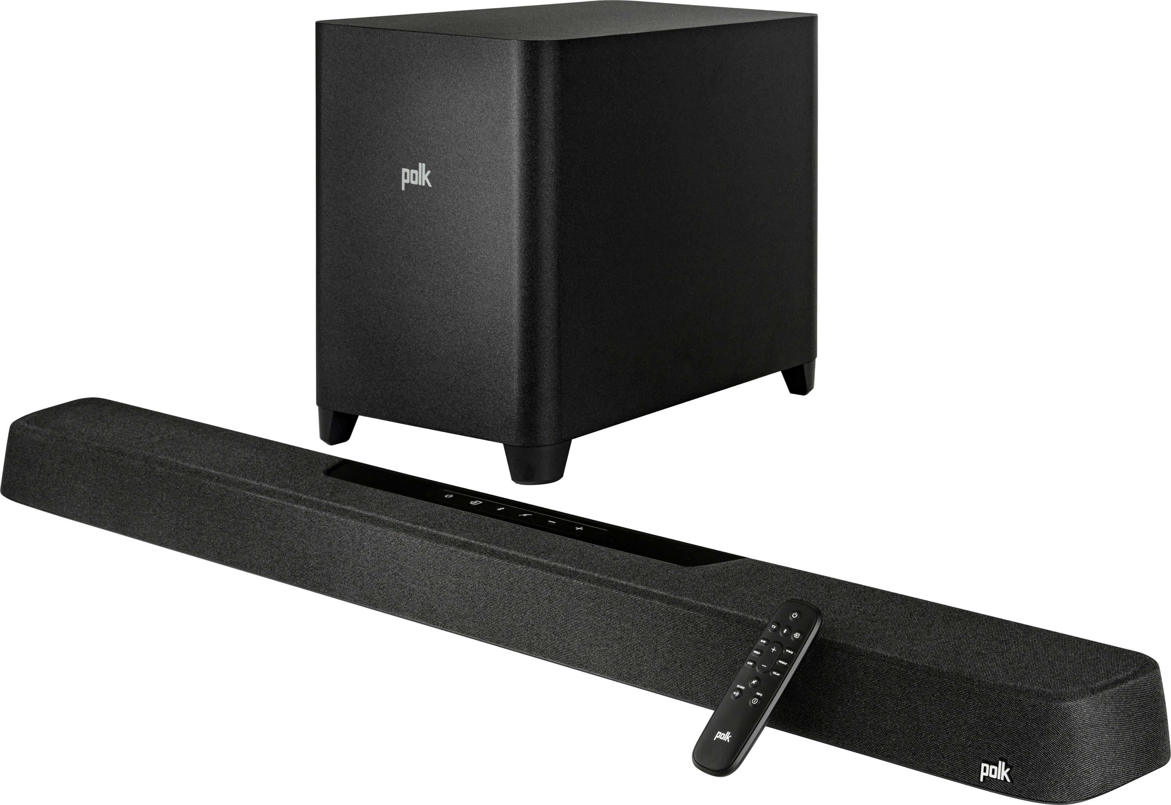 2026 Polk Audio – MagniFi Max AX 5.1.2 Ch Soundbar with Dolby Atmos and VoiceAdjust – Black
