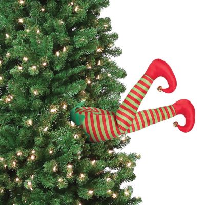 Mr Christmas Animated Treeside Elf Kickers 16