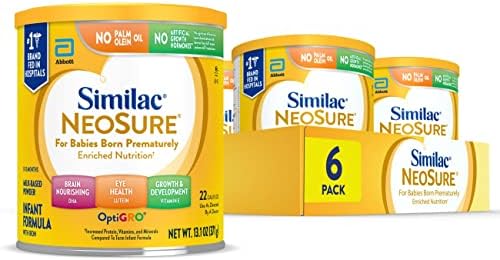 2026 Similac NeoSure Premature Post-Discharge Infant Formula  Powder Baby Formula  13.1-oz Can  Pack of 6