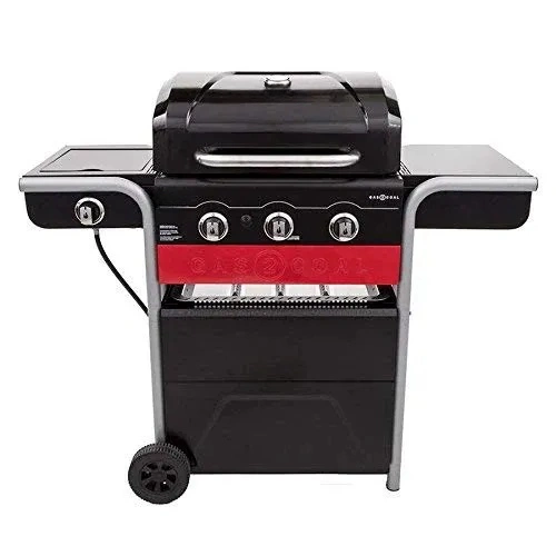 Gas2Coal 3-Burner Liquid Propane and Charcoal Hybrid Grill