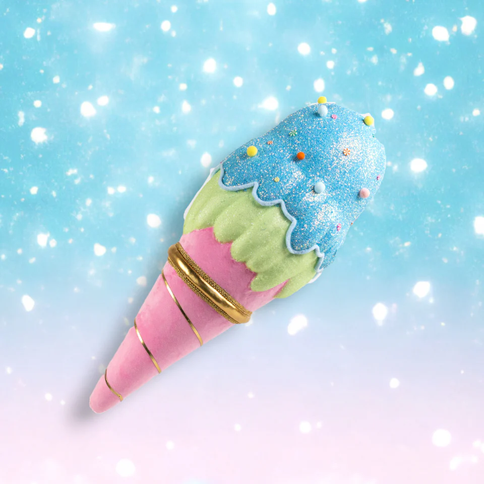 31.5in Pink Cone Ice Cream Display