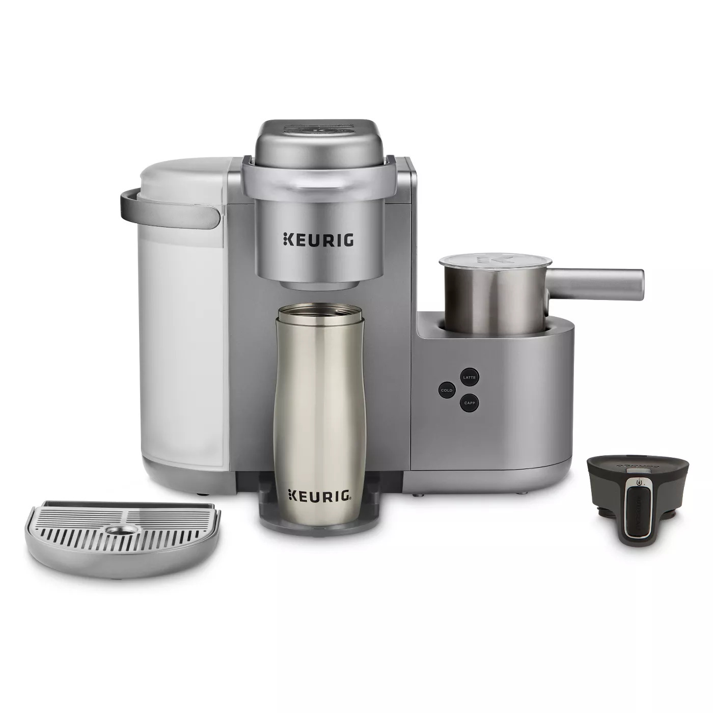 Keurig K-Cafe Special Edition Single-Serve K-Cup Pod Coffee, Latte and Cappuccino Maker – Nickel