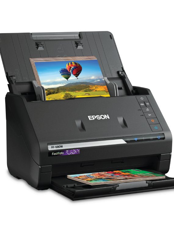 2026 Epson – FastFoto FF-680W Wireless High-speed Photo Scanning System – Black