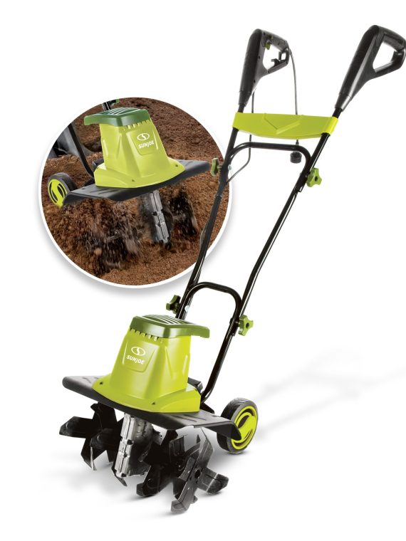 2026 Sun Joe Electric Garden Tiller + Cultivator, 16-inch, 13.5-Amp