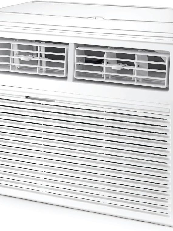 2026 Whirlpool WHAT082-HAW 8 000 Air Conditioner with Supplemental Heat  Dehumidifier and Remote Control  Wall AC Unit for Apartment  Living Small Rooms up to 350 Square Feet in White  8000 BTU