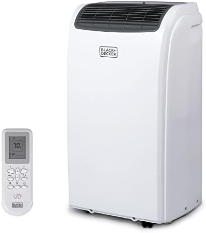 2026 BLACK+DECKER Air Conditioner  14 000 BTU Air Conditioner Portable for Room and Heater up to 700 Sq. Ft. with Remote Control  White