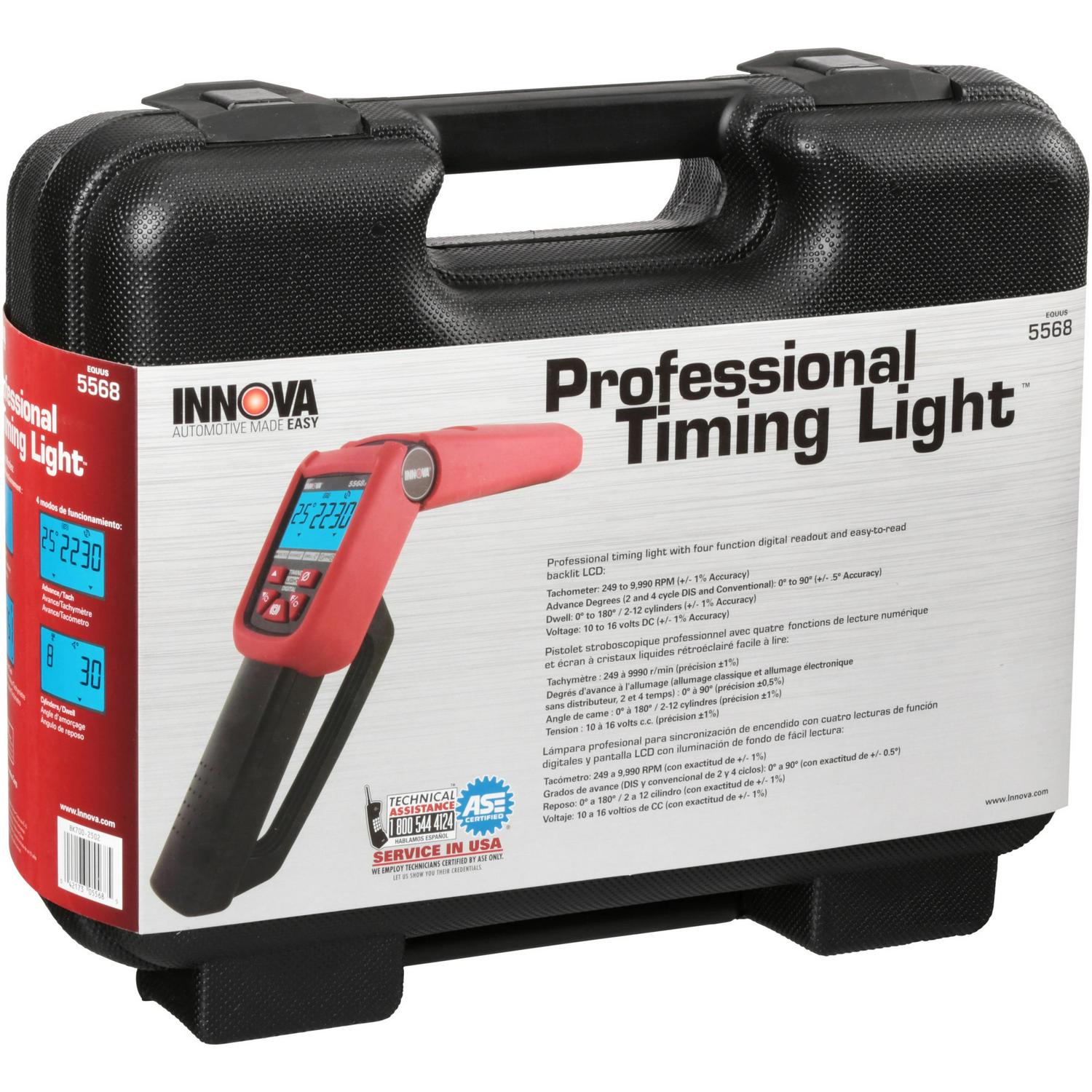 2026 Innova 5568 Pro Series Digital Timing Light (DIS)