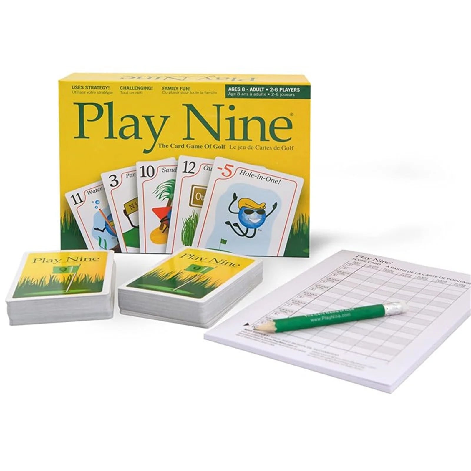 2026 Tysmin Family Games Laoniu Fun Golf-Inspired Card Game Elements Great For Family & Friends Gatherings