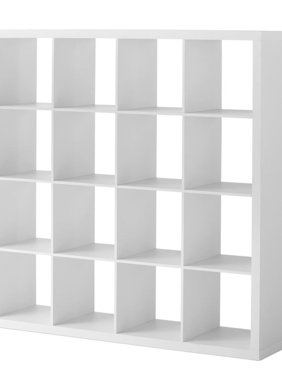 2026 Better Homes and Gardens 16-Cube Storage Organizer, White Texture